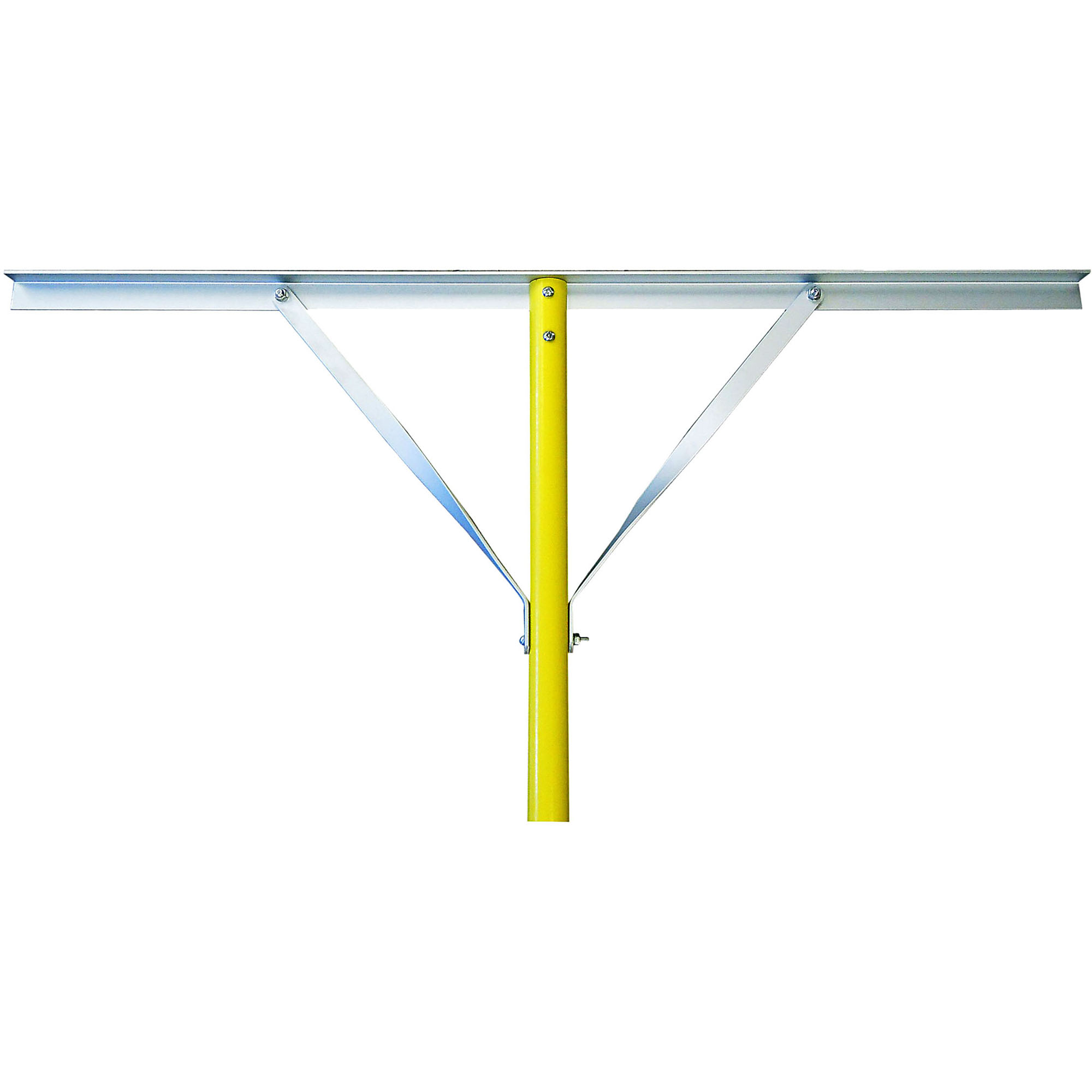36" ALUMINUM LANDSCAPE RAKE, 72" FIBERGLASS HANDLE, KD - Image 3