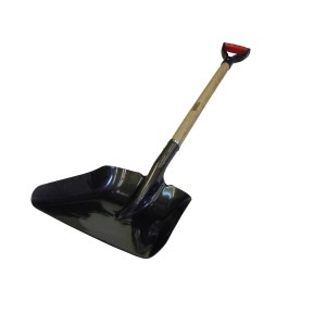 #2 STEEL SCOOP SHOVEL, 39" D-GRIP ASH HANDLE (USA)