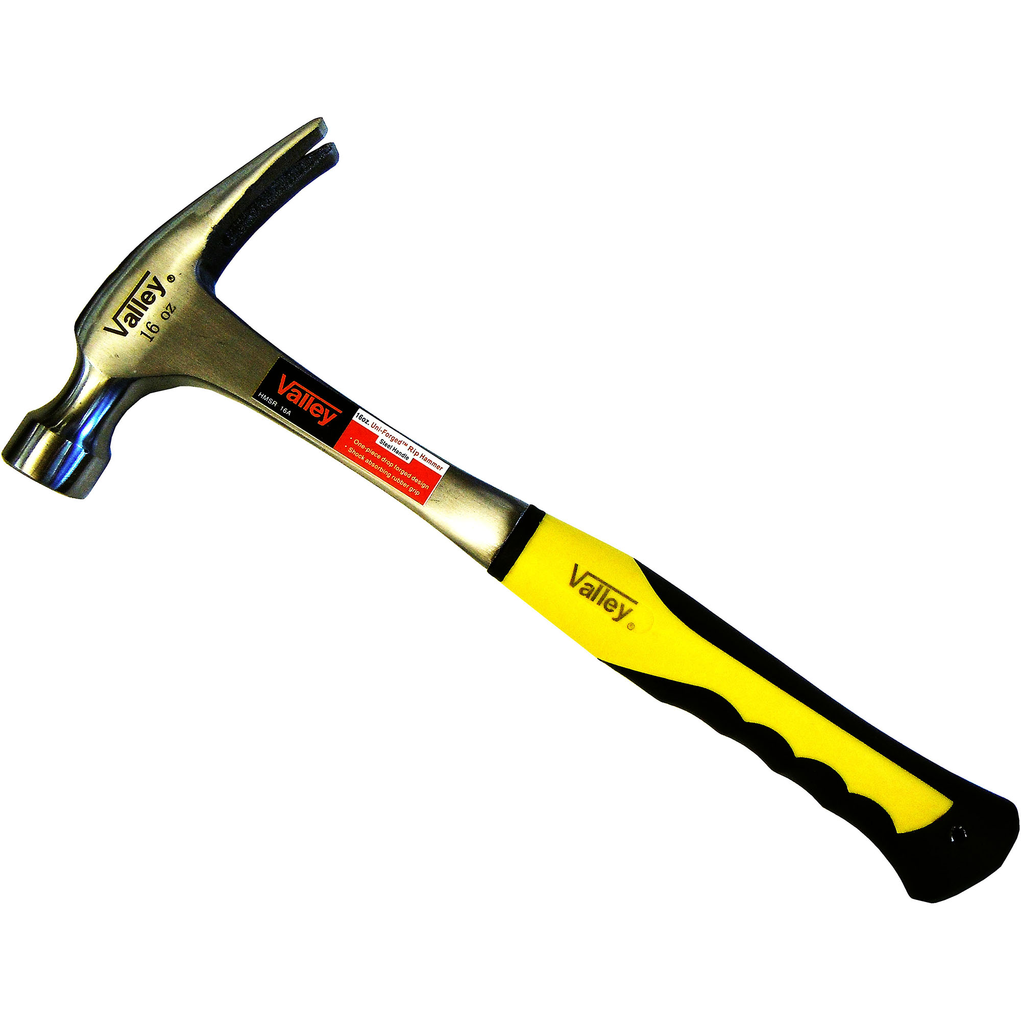 16 OZ. CURVED CLAW HAMMER, UNI-FORGED™ STEEL HANDLE - Image 2