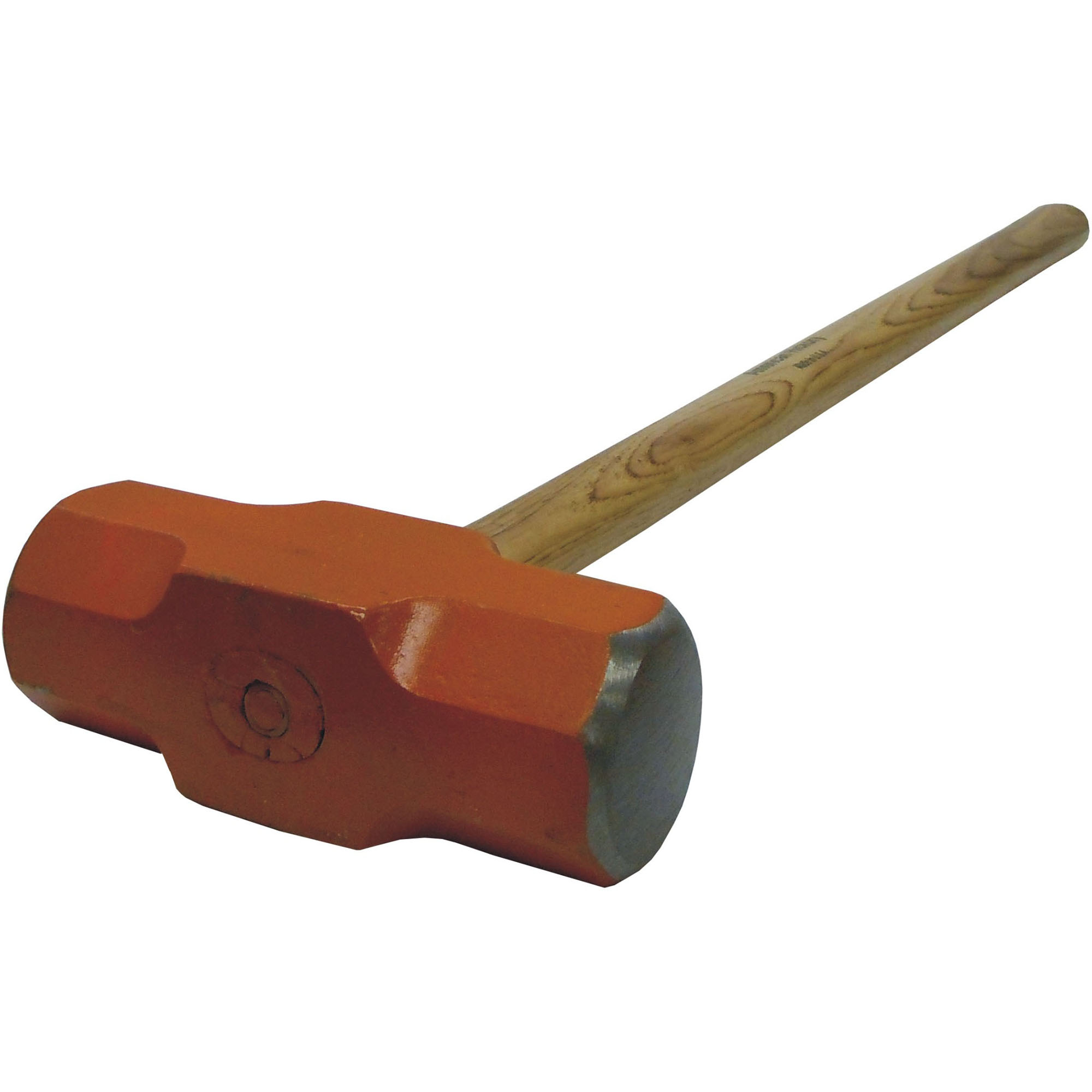 6 LB. SLEDGE HAMMER, ORANGE, 36" HICKORY HANDLE (USA) - Image 2