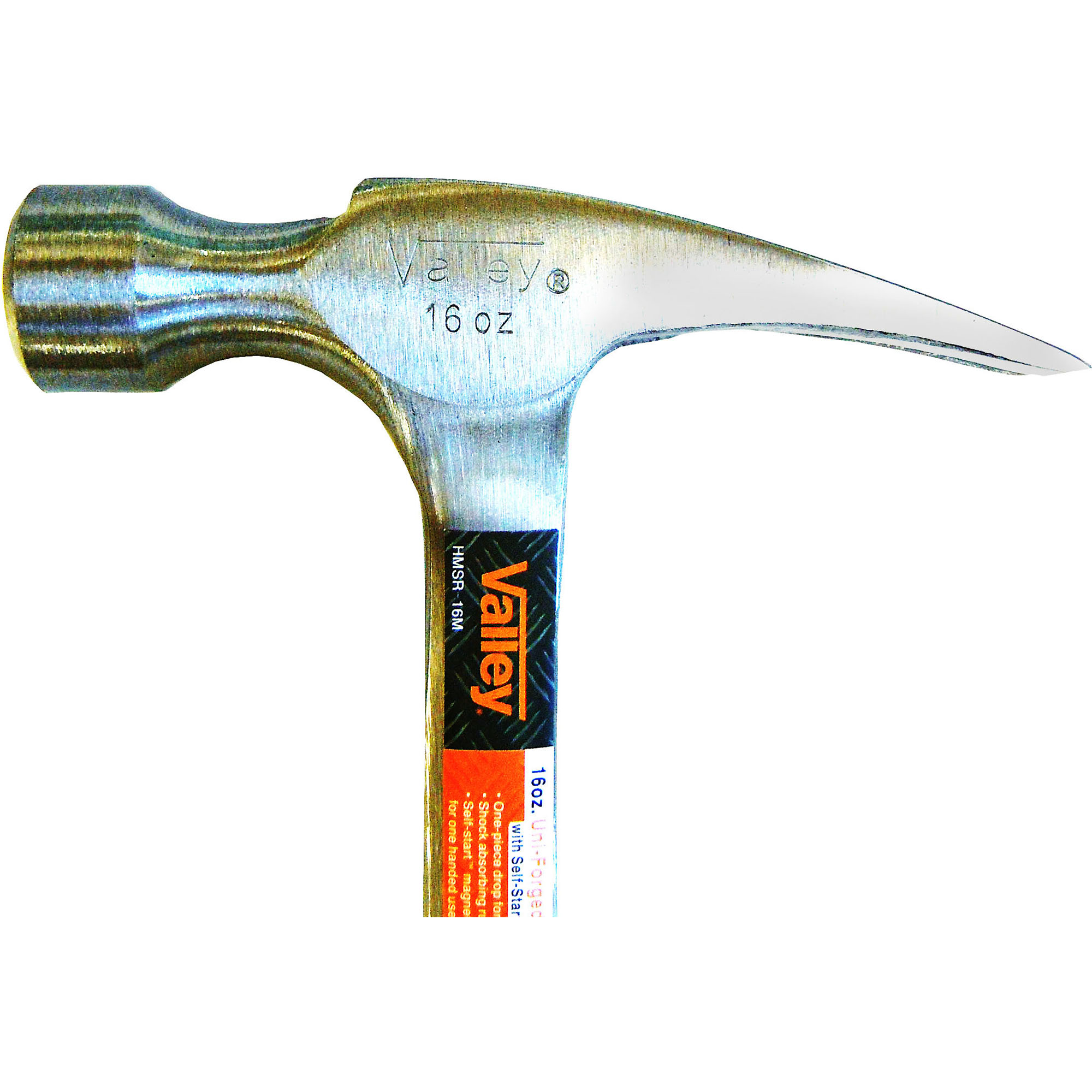 16 OZ. MAGNETIC STRAIGHT RIP HAMMER, UNI-FORGED™ STEEL HDL. - Image 3