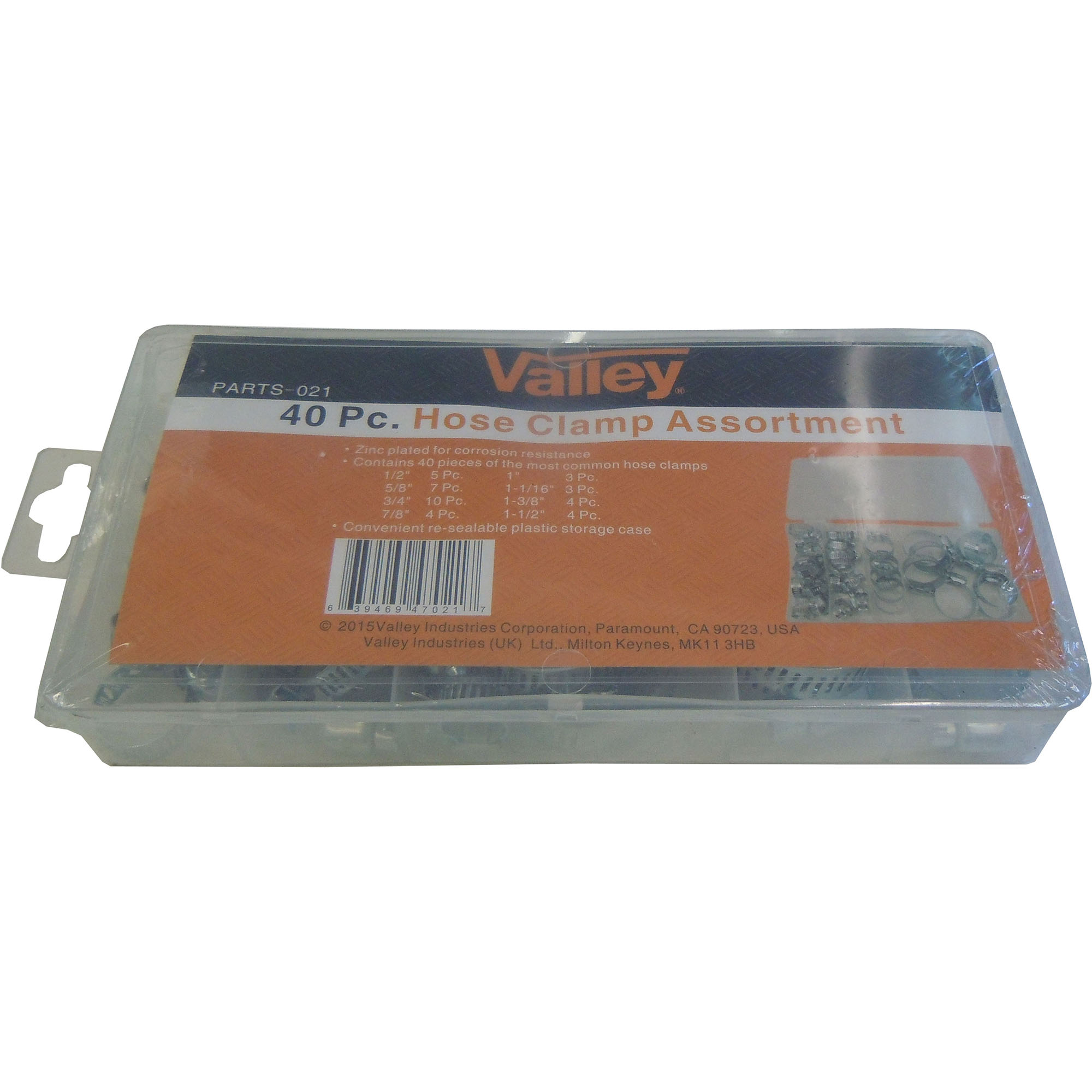 40 PC. HOSE CLAMP ASSORTMENT - Image 2