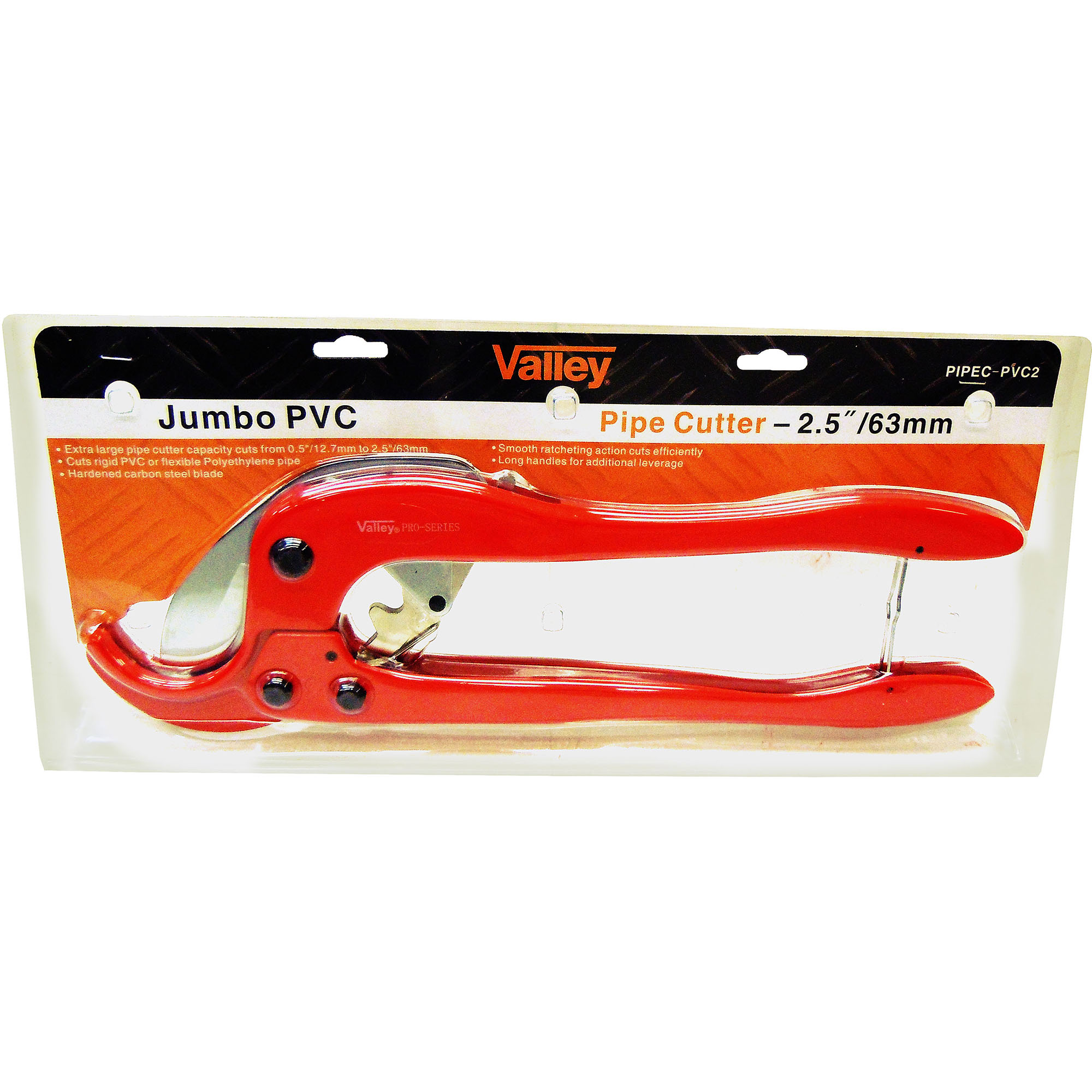 PVC PIPE CUTTER RATCHETING, 2.5" CAPACITY JUMBO - Image 2