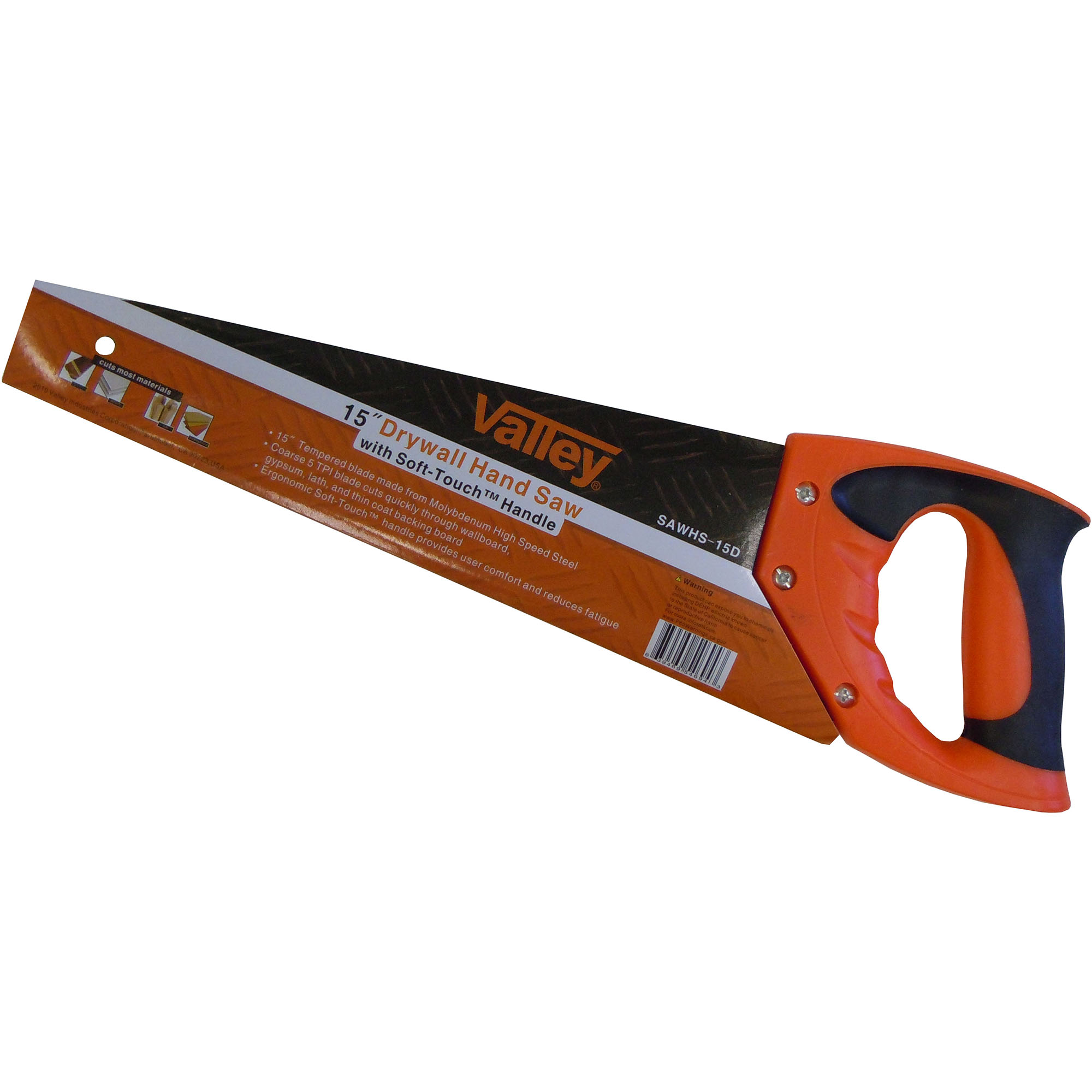 15" DRYWALL SAW, PVC HANDLE, USA - Image 2