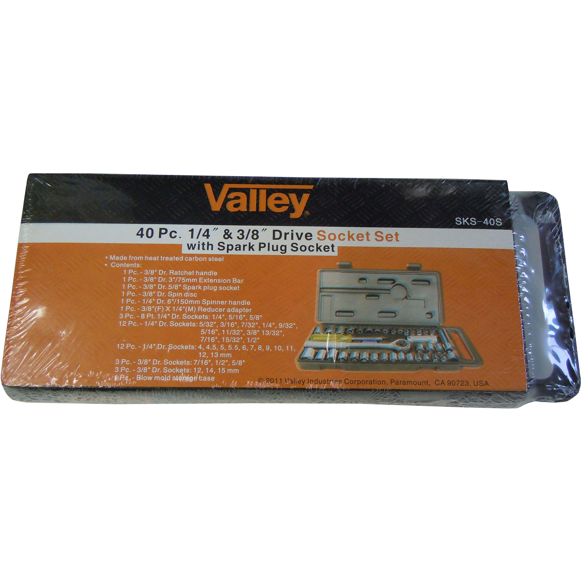 40 PC. SOCKET SET WITH SPARK PLUG SOCKET - Image 2