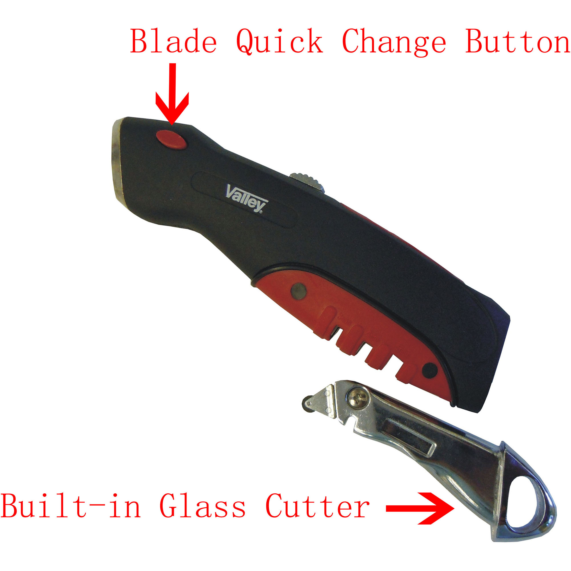 UTILITY KNIFE WITH BUILT-IN GLASS CUTTER - Image 6