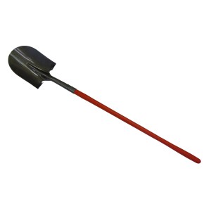 IRRIGATION SHOVEL, 48" SOLID FIBERCORE™ HANDLE - RED