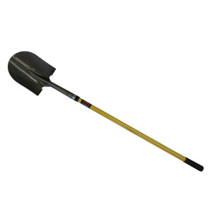 IRRIGATION SHOVEL-CLOSED BACK, 48" FIBERGLASS HANDLE (USA)