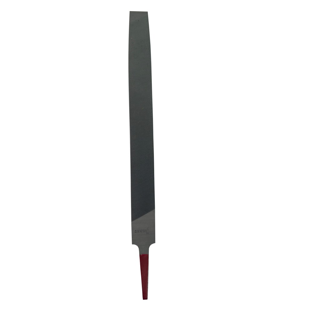 8" MILL/BASTARD FILE, RED LINE, T-12