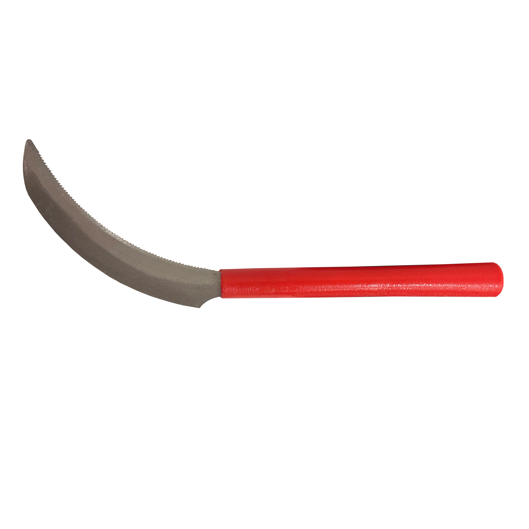 6.5" STAINLESS SICKLE, RED POLY HANDLE - Image 2