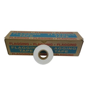 1.25X100YD FLAGGING TAPE - WHITE