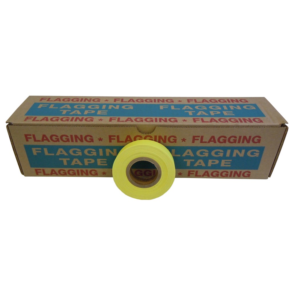 1.25X50YD FLAGGING TAPE - YELLOW