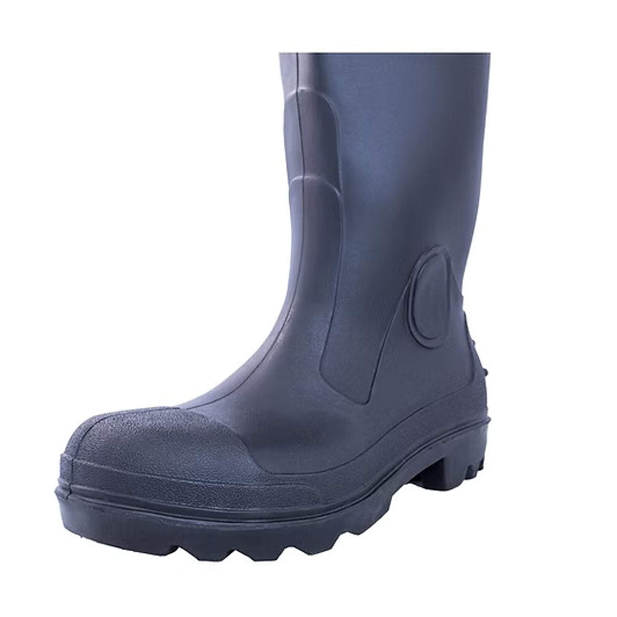 PVC BOOT-16″, BLACK, STEEL TOE- 10M, #86606 - Image 3